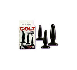 Colt Anal Trainer Kit 3 Sizes Black